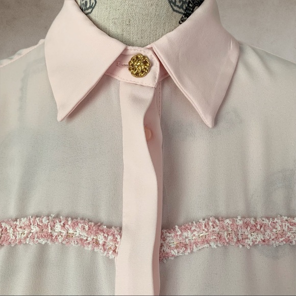 ZARA pink blouse SMALL - Picture 7 of 14